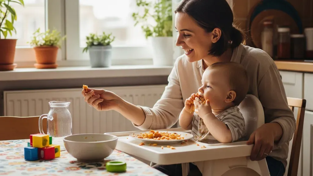 spokojne posiłki z maluchem